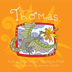 Name on a Canvas Dragon