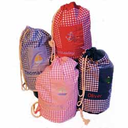 Drawstring Duffle Swimming Bag Navy