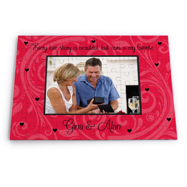 Personalised Every Love Story Jigsaw Puzzle