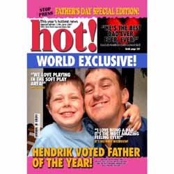 Fathers Day Magazine Cover HOT