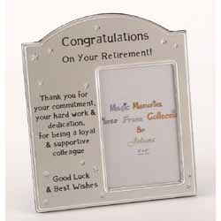 On Your Retirement Photo Frame