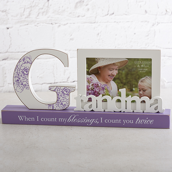 Grandma Blessings Photo Frame