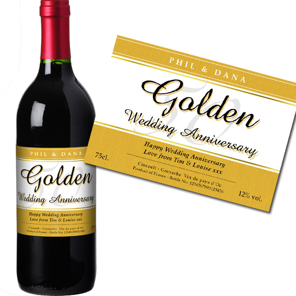 Personalised Red Wine, Personalised Wine Gifts