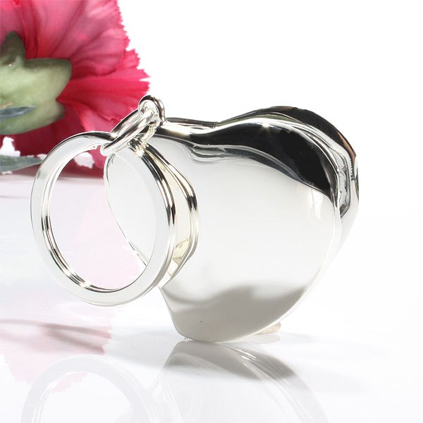 Tell someone you love them with this heart locket keyring, engrave with a Tell someone you love them with this heart locket keyring, engrave with a