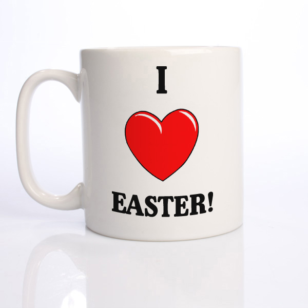 I Heart Easter Personalised Mug - 9.99 I Heart Easter Personalised Mug