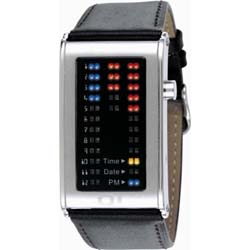 Ibiza Ride Binary LED Watch