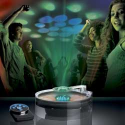 Lightcast interactive music light show