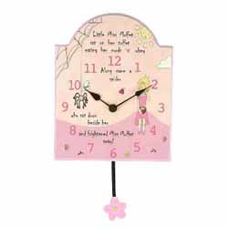 Little Miss Muffet Wall Clock