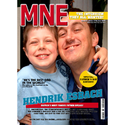 Fathers Day Magazine Cover MNE
