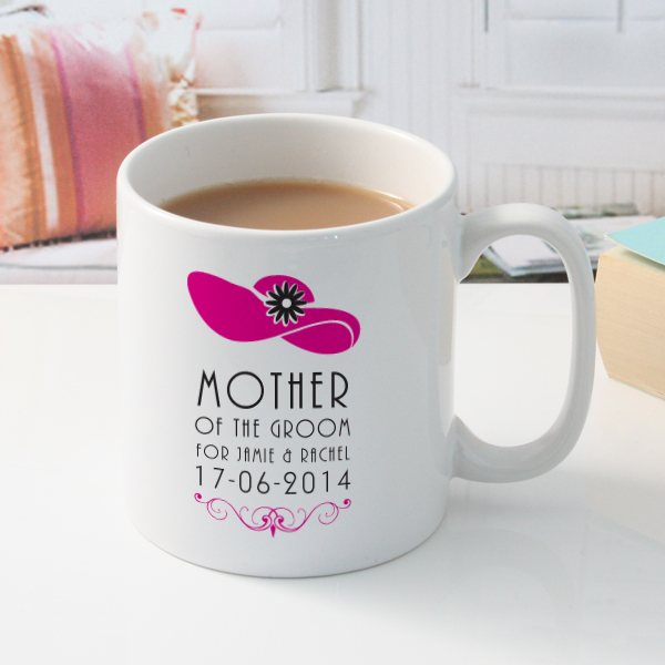 Personalised Mother of The Groom Mug