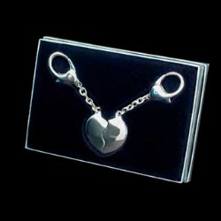 Two Hearts Keyring Express