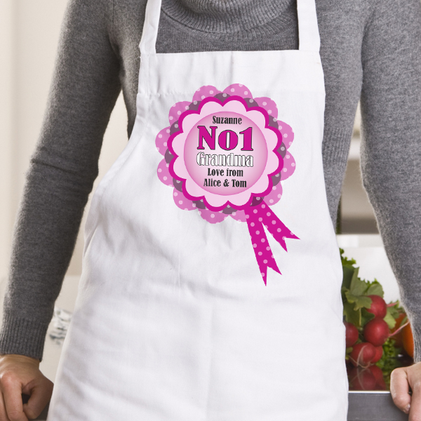 Number 1 Grandma Personalised Apron