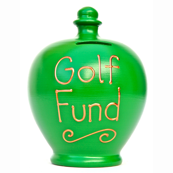 Golf Fund Personalised Terramundi Money Pot