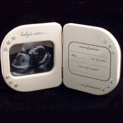 Hinged Baby Scan Photo Frame