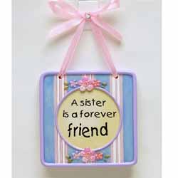 Sister Plaque