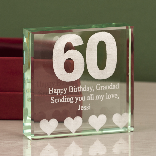 60th Birthday Keepsake