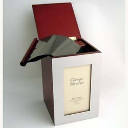 Silver Plated Photo Storage Box