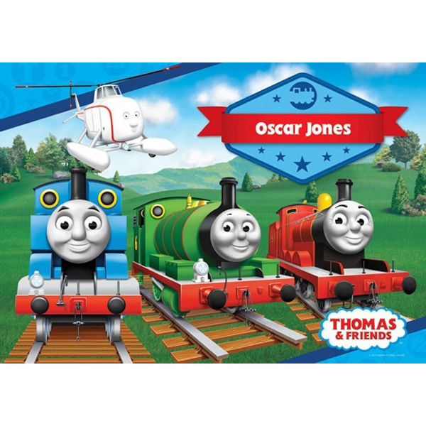 Thomas The Tank Engine Personalised Placemat