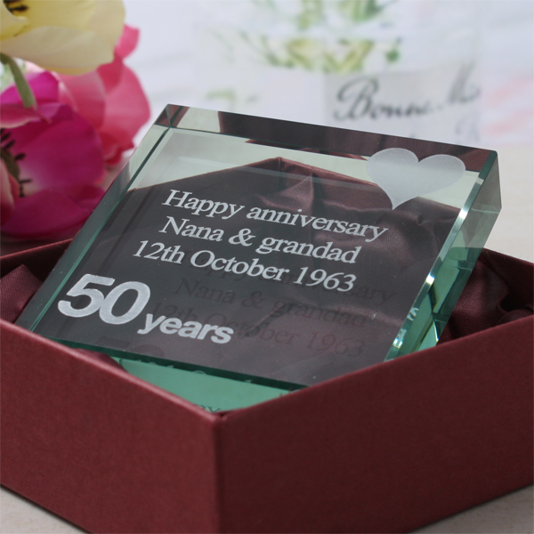 50th (Golden) Anniversary Keepsake