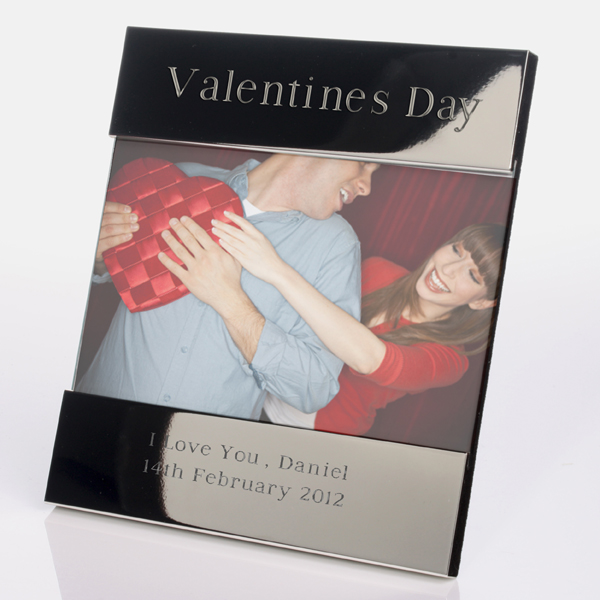 Engraved Valentine's Day Photo Frame - 19.99 Engraved Valentine's Day Photo Frame