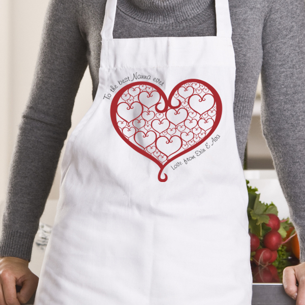 We Love Our Nanna Personalised Apron