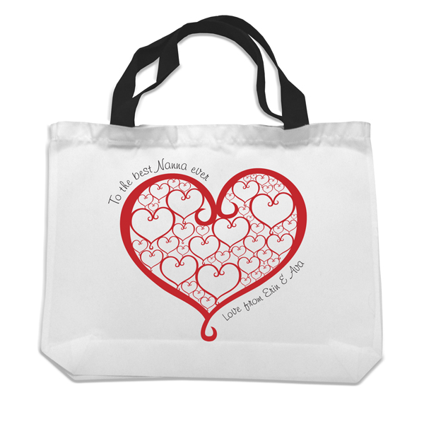 The Best Nanna Black Handled Shopping Bag