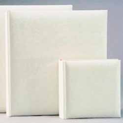 A4 White Satin Photo Album