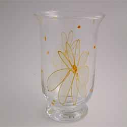 Windlight Candle Holder Classic Daisy