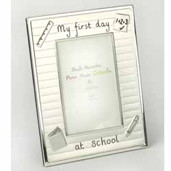 My First Day at School Photo Frame