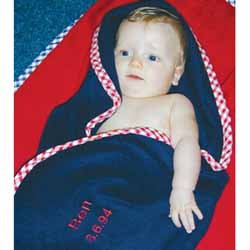Personalised Baby Blankets Red