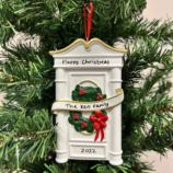Personalised Christmas Door Hanging Ornament