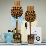 Malteser® Personalised Sweet Tree with Hat & Moustache