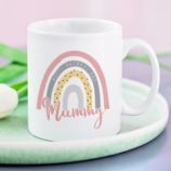 Personalised Happy Mother's Day Rainbow Mug