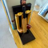 Wooden Cricket Bookend