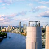 The Chimney Lift at Battersea Power Station & 2 Course Meal for Two