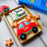 Personalised "You've Passed!" Driving Hand-Iced Cookie Letterbox Gift