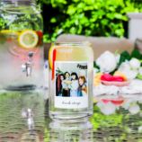 Personalised Snapshot Can Glass
