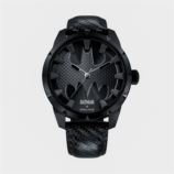Police Gents Batman Black Carbon Fiber Strap Watch
