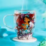 Disney Princess Jasmine Floral Glass Mug