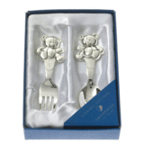 Teddy Bear Spoon & Fork Set