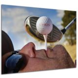 Personalised Golf Tee Poster