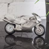 Motorbike Miniature Clock