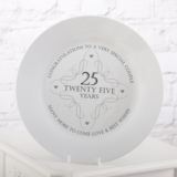 25th Anniversary Plate