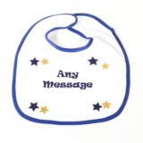 Slogan Baby Bib