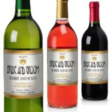 Bride and Groom Personalised Wine