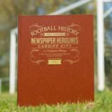 Personalised Cardiff City Football Book