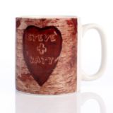Carved Message Mug