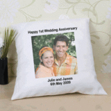 Personalised Photo Anniversary Cushion
