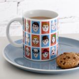Guess Who Porcelain Mug