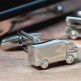 Personalised Lorry Cufflinks